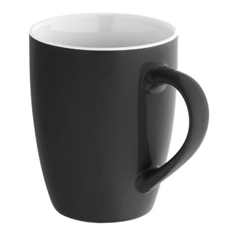 CINANDER. Tasse aus Keramik 370 mL Schwarz | ohne Werbeanbringung