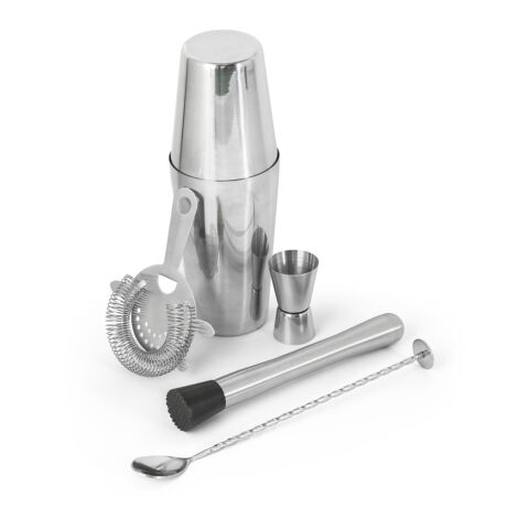 BRAMBLE. Cocktail-Set aus Edelstahl bestehend aus 6 Teilen Silber | ohne Werbeanbringung | Nicht verfügbar | Nicht verfügbar | Nicht verfügbar