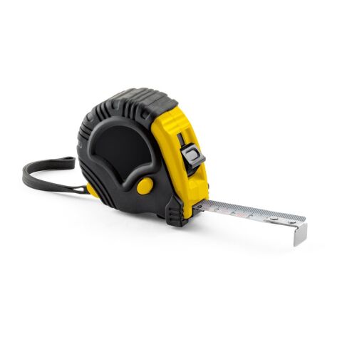 Werbeartikel GULIVER III. Massband 3m aus ABS – Gelb – mit Logo bedruckt