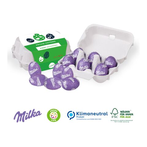 Schoko-Eier 6er-Set mit Lindt Schoko-Eier, Klimaneutral, FSC® 
