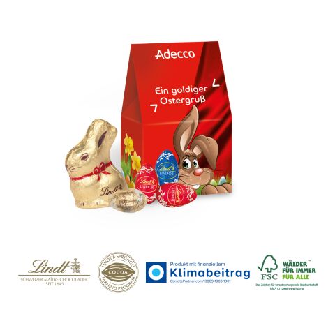 Businesspräsent „Selection Mini“ mit Schokoladenmischung von Lindt 