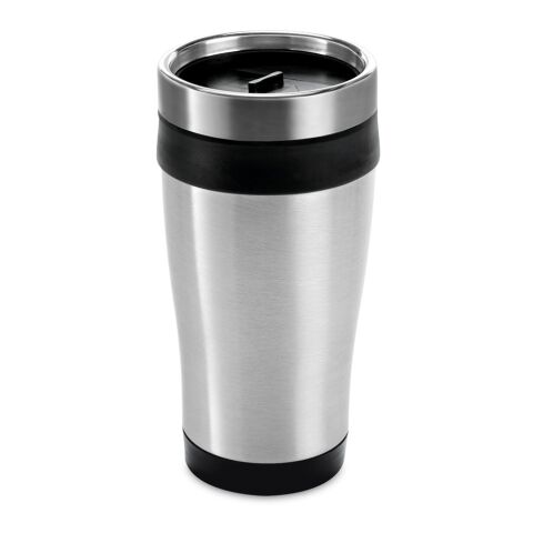 BATUM. Reisebecher aus Edelstahl und PP, 420 ml schwarz | ohne Werbeanbringung | Nicht verfügbar | Nicht verfügbar | Nicht verfügbar