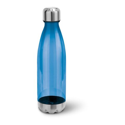 Werbeartikel ANCER. Sportflasche aus AS und Edelstahl 700 ml – Blau – mit Logo bedruckt