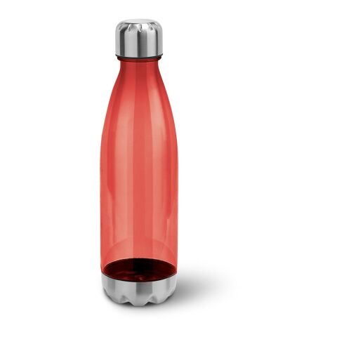 Werbeartikel ANCER. Sportflasche aus AS und Edelstahl 700 ml – Rot – mit Logo bedruckt