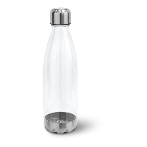 Werbeartikel ANCER. Sportflasche aus AS und Edelstahl 700 ml – Transparent – mit Logo bedruckt