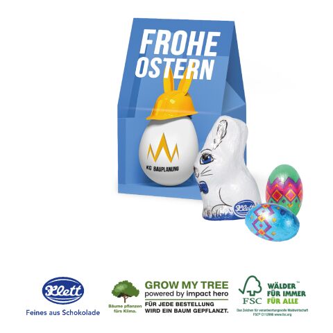 Osterpräsent „Selection Mini” Von Lindt bunt | 4C Digital-/Offsetdruck | Klett