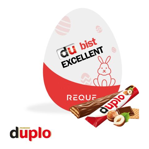 Werbekarte "Osterei" mit duplo