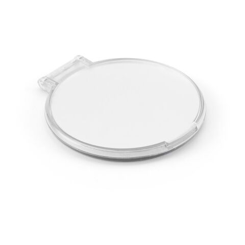 Werbeartikel STREEP. Make-up Spiegel – Weiss – mit Logo bedruckt