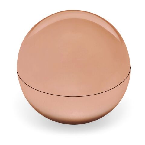 Werbeartikel ALBA. Lippenbalsam. Gehäuse aus ABS – Kupfer – mit Logo bedruckt