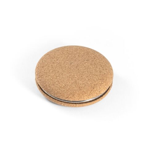 TILBURY. Doppelter Taschenspiegel aus Kork