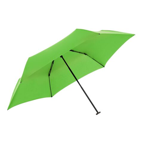 Werbeartikel Knirps US.050 ultra light slim manual – grün – mit Logo bedruckt