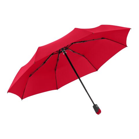 Werbeartikel Knirps E.200 medium duomatic – rot – mit Logo bedruckt