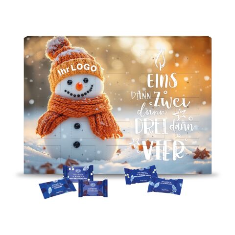 Wand-Adventskalender mit Klett Fairtrade® Schokolade