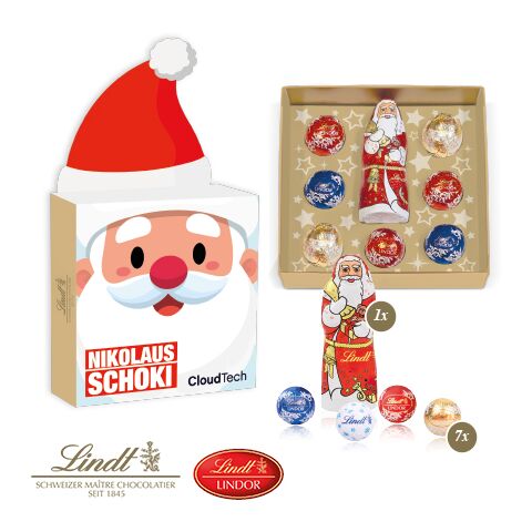 Himmlische Weihnachtszeit &quot;Nikolausmütze&quot; bunt | 4C Digital-/Offsetdruck