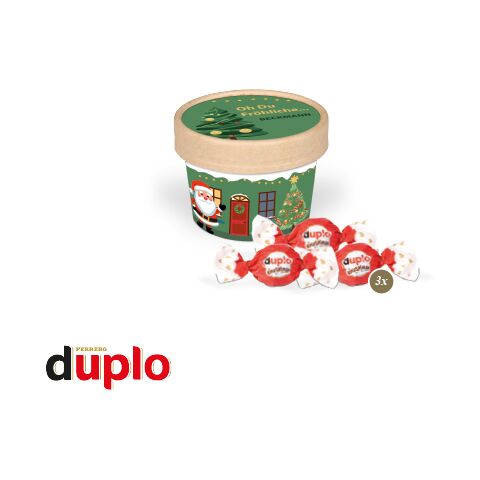 Christmas Paperbox Mit Duplo Knusperlen bunt | 4C Digital-/Offsetdruck