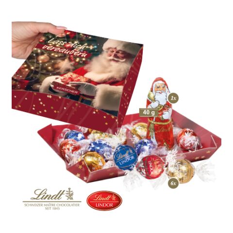 Feine Editionsmischung Mit Lindt Schokolade bunt | 4C Digital-/Offsetdruck