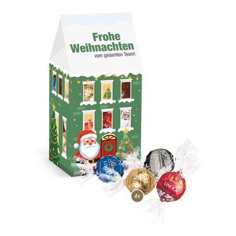 Lindt Weihnachtshaus "Wintertraum" bunt | ohne Werbeanbringung