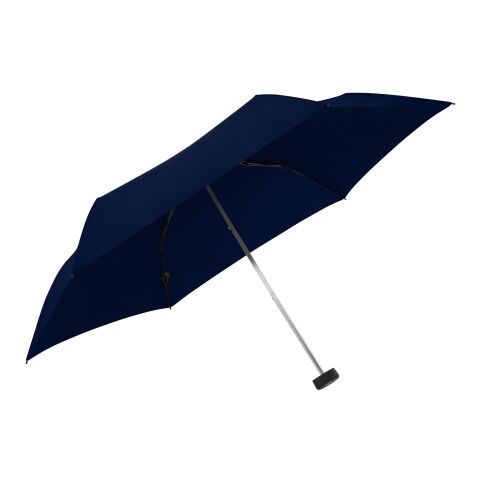 Werbeartikel Knirps AS.050 slim manual – marineblau – mit Logo bedruckt