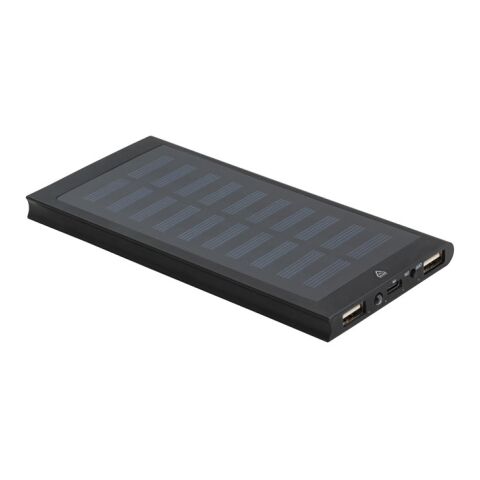 CLERK. 8&#039;000 mAh Powerbank mit Solarpanel aus 100% recyceltem Aluminium