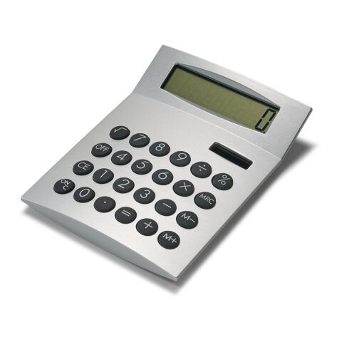 ENFIELD. Taschenrechner mit 8 Ziffern-Anzeige aus ABS Satinsilber | ohne Werbeanbringung | Nicht verfügbar | Nicht verfügbar | Nicht verfügbar