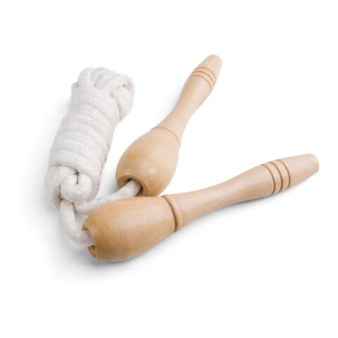 JUMPI. Springseil mit Holzgriff Naturhell | ohne Werbeanbringung | Nicht verfügbar | Nicht verfügbar | Nicht verfügbar