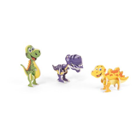 DINOSAURUS. 3D-Puzzle in Dinosaurierform aus Papier Natur | ohne Werbeanbringung | Nicht verfügbar | Nicht verfügbar | Nicht verfügbar