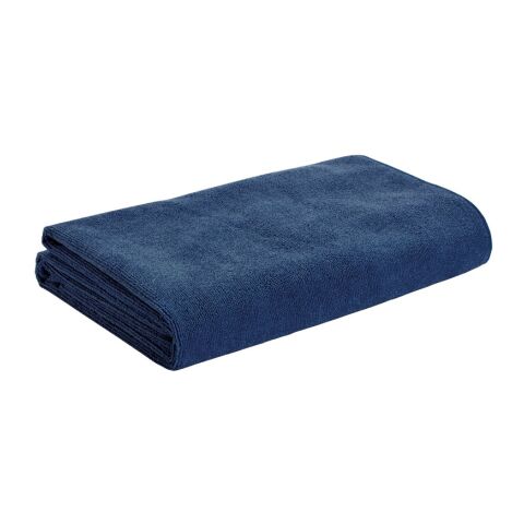 CALIFORNIA. Strandtuch aus Mikrofaser (250 g/m²) Blau | ohne Werbeanbringung
