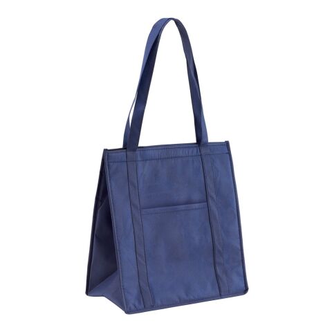 ROTTERDAM. Kühltasche aus Vliesstoff (80 g/m²) Blau | ohne Werbeanbringung