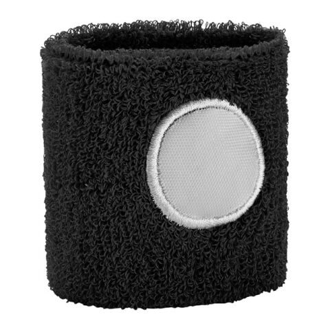 KOV. Elastische Polyester-Manschette Schwarz | ohne Werbeanbringung
