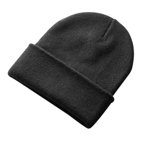 CARL. Mütze Unisex aus recyceltem Polyester (100% rPET) Schwarz | ohne Werbeanbringung