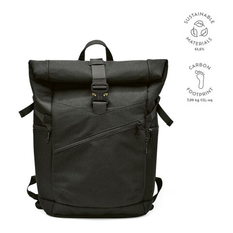 Coloma Rucksack 28L rPET  Schwarz | ohne Werbeanbringung
