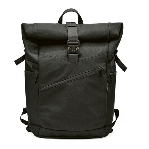 Coloma 28L Rucksack rPET. Oberer Rollverschluss. Laptops bis 17&quot; Schwarz | ohne Werbeanbringung | Nicht verfügbar | Nicht verfügbar | Nicht verfügbar