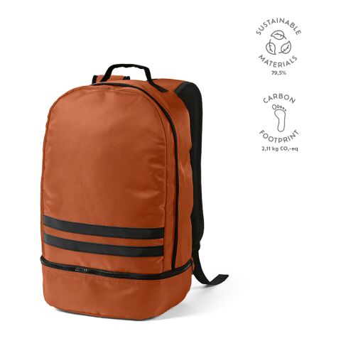 Buenos Aires Rucksack 25L rPET Braun | ohne Werbeanbringung