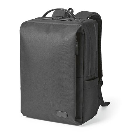 Oslo 20L Rucksack aus rPET. Wasserdichte Zippers.Laptops bis 17" Dunkelgrau | ohne Werbeanbringung | Nicht verfügbar | Nicht verfügbar | Nicht verfügbar