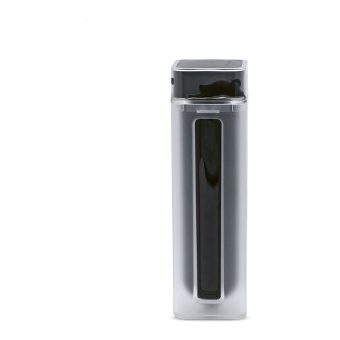 Lucen Trinkflasche aus rABS, 540 ml. Doppelspritzgussverfahren hergestellt Schwarz | ohne Werbeanbringung | Nicht verfügbar | Nicht verfügbar | Nicht verfügbar