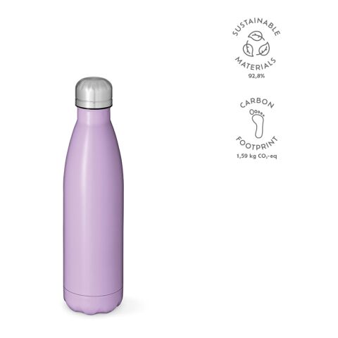 Mississippi 550 Trinkflasche recy.Edelstahl 535 ml violett | ohne Werbeanbringung