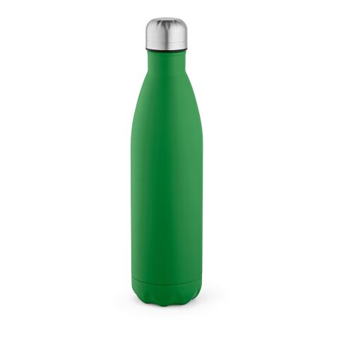 Nachhaltiger Werbeartikel Mississippi 800 Trinkflasche recy.Edelstahl, 810 ml. Auslaufsicher – Grün – mit Logo bedruckt