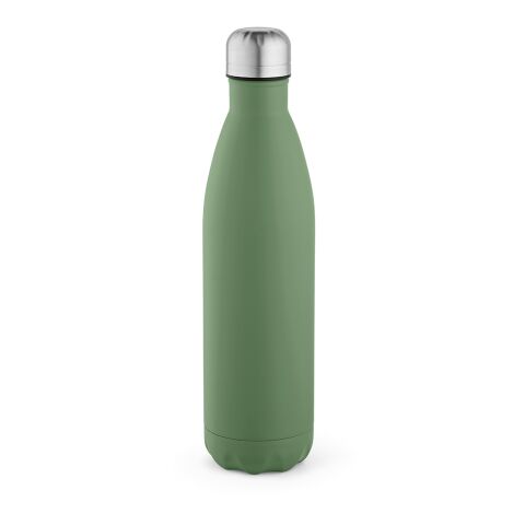 Nachhaltiger Werbeartikel Mississippi 800 Trinkflasche recy.Edelstahl, 810 ml. Auslaufsicher – Pastelgrün – mit Logo bedruckt
