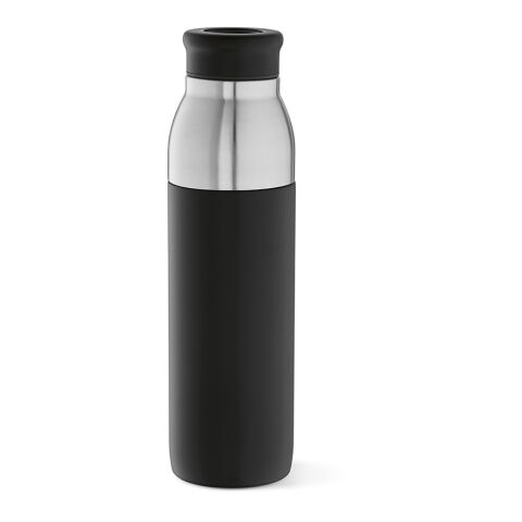 Colorado 2-in-1 Trinkflasche recy.Edelstahl, 760 ml. Doppelwandig Schwarz | ohne Werbeanbringung | Nicht verfügbar | Nicht verfügbar | Nicht verfügbar