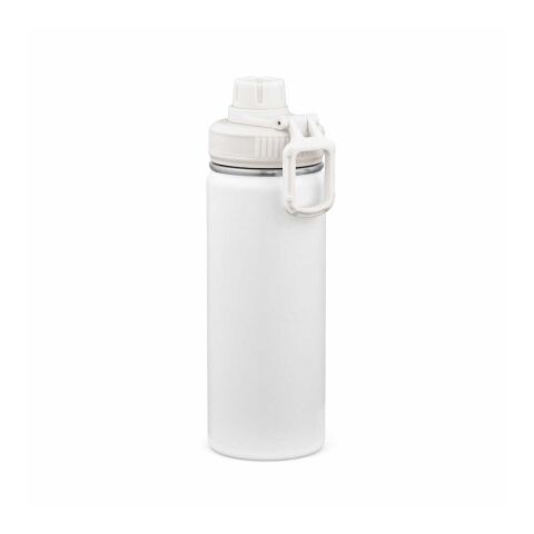 Salween Trinkflasche 560ml aus recy. Edelstahl.Doppelwandig, Doppelverschluss,Tragegriff Weiß