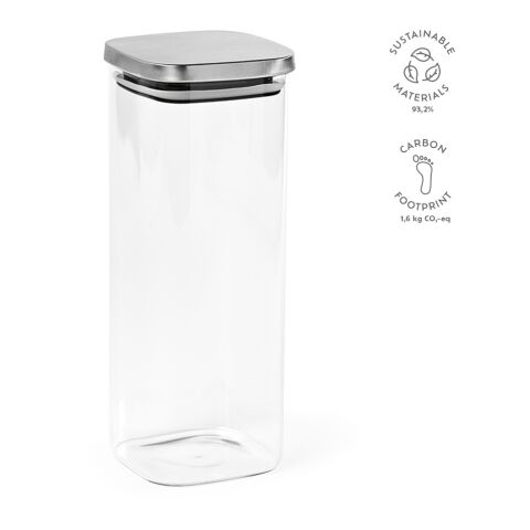 Delacroix 2100 Vorratsbehälter Borosilikat Glas 2130 ml Transparent | ohne Werbeanbringung