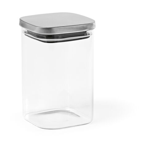 Delacroix 1200 Behälter aus Borosilikatglas, 1270ml. Deckel aus recy.Edelstahl Durchsichtig | ohne Werbeanbringung | Nicht verfügbar | Nicht verfügbar | Nicht verfügbar
