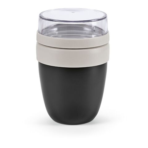 Rembrandt 800 Thermobehälter recy.Edelstahl, 760 ml. Mit 2 Fächern Schwarz | ohne Werbeanbringung | Nicht verfügbar | Nicht verfügbar | Nicht verfügbar