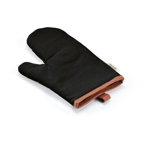 Basquiat Küchenhandschuh aus recy.Baumwolle 280g/m² mit rPU-Details Schwarz | ohne Werbeanbringung | Nicht verfügbar | Nicht verfügbar | Nicht verfügbar