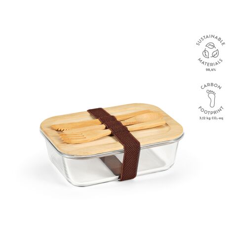Van Gogh 1000 Lunchbox Borosilikat Glas 1090 ml Transparent | ohne Werbeanbringung