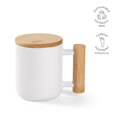Douro Tasse Porzellan 380 ml Weiß | ohne Werbeanbringung
