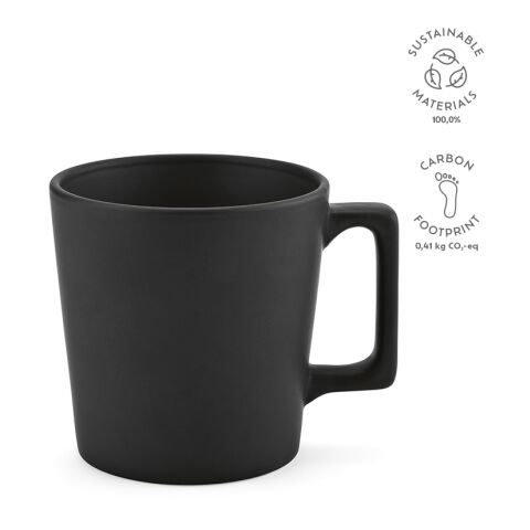 Thames 350 Tasse Keramik 360 ml Schwarz | ohne Werbeanbringung