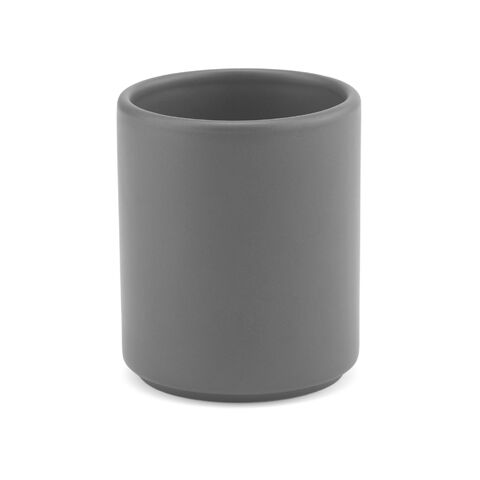 Tiber 75 Tasse aus Keramik, 75ml. Matte Oberfläche Dunkelgrau | ohne Werbeanbringung | Nicht verfügbar | Nicht verfügbar | Nicht verfügbar