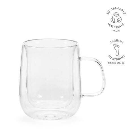Elbe 450 Tasse Borosilikat Glas 440 ml 