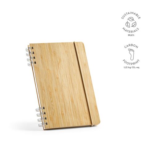 Dante Notizbuch A5 recy. Papier 70 gsm Beige | ohne Werbeanbringung | A5